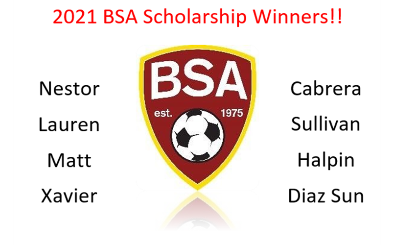 BSA 2021 Scholarship Winners